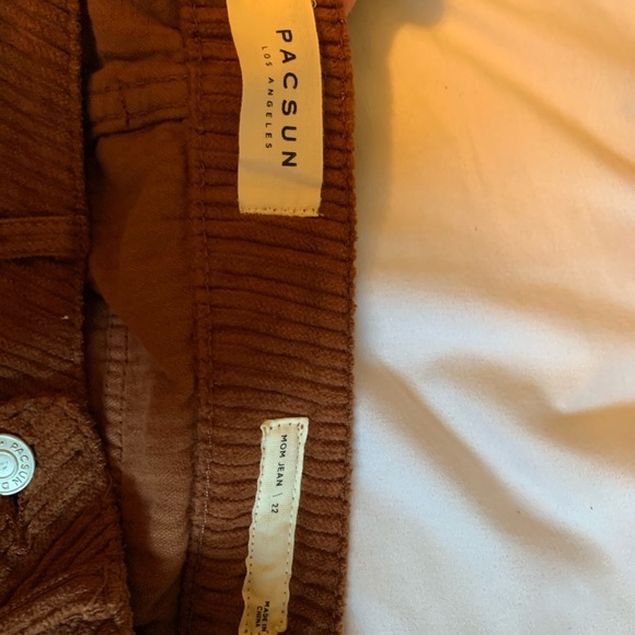 pacsun corduroy mom jeans - Picture 2 of 3